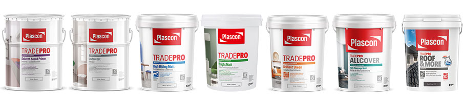 The Plascon TradePro Brand